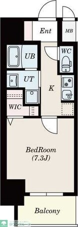 S-RESIDENCE今池駅前の物件間取画像